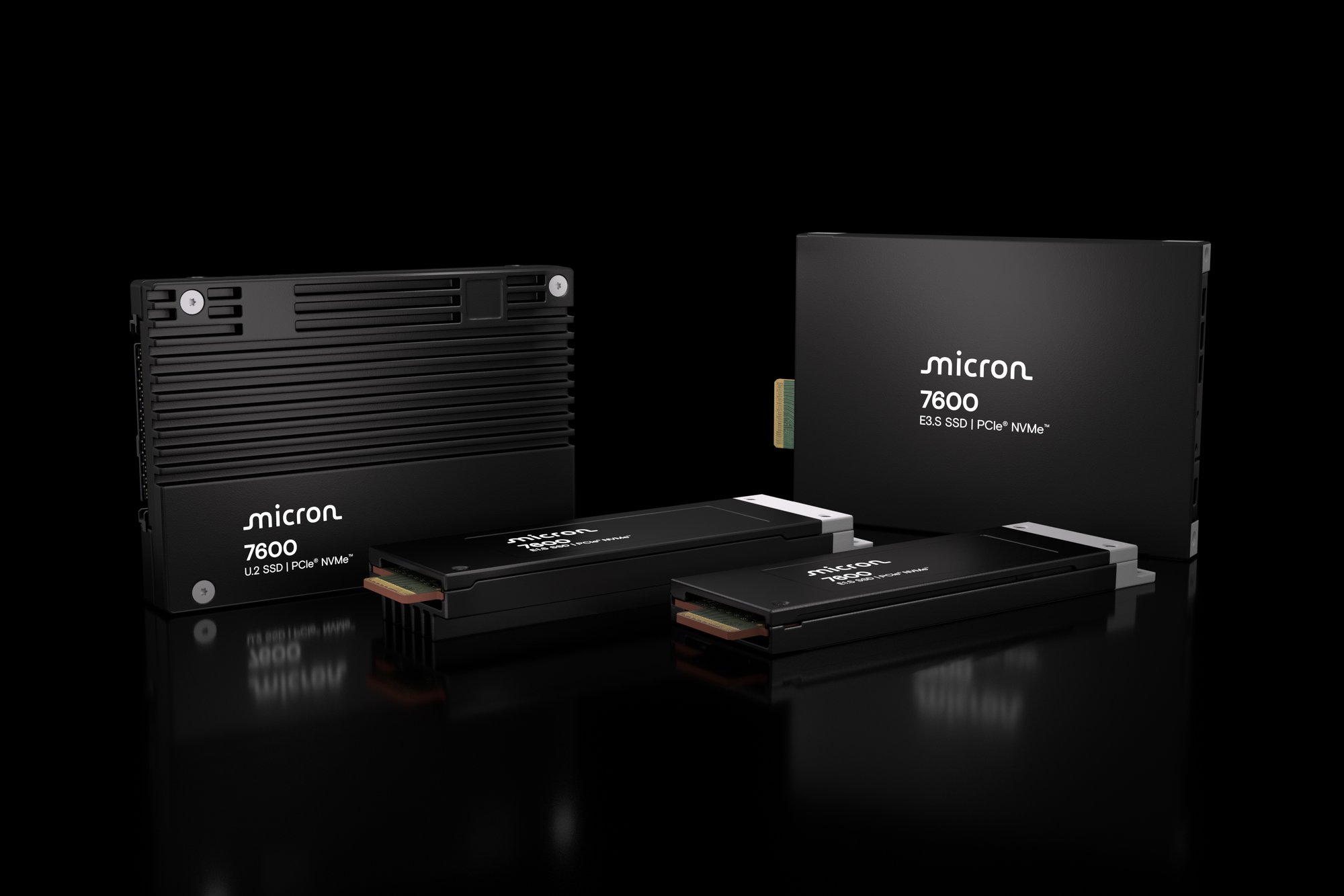 Micron 7600 SSD Group Hero Image